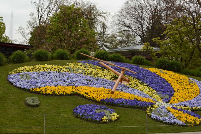 The flower clock of Geneva. It really does tell the time accurately